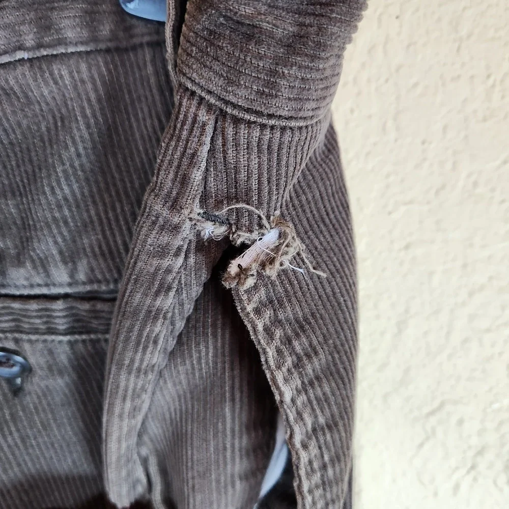 GAP Mens Relaxed Fit Corduroy Pants Straight‎ Leg Brown Size 40x30 Y2K